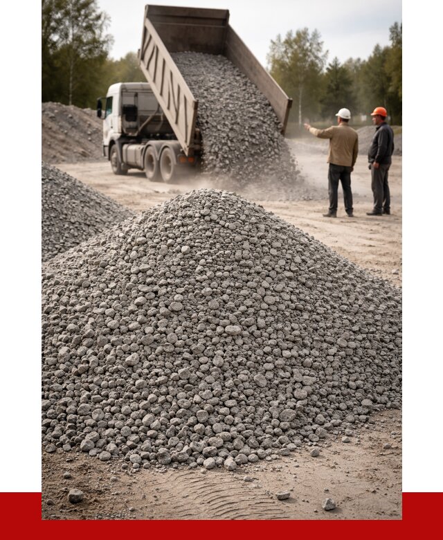 Гранитный щебень фракция 0-5 в Барабинске от 2946 руб ПРОНЕРУДБбн