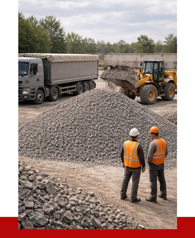Гранитный щебень фракция 5-20 в Барабинске от 4266 руб | ПРОНЕРУДБбн