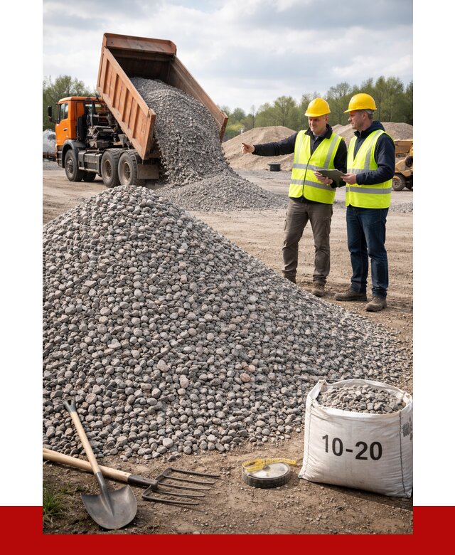 Гранитный щебень фракция 10-20 в Барабинске от 4266 руб.|ПРОНЕРУДБбн