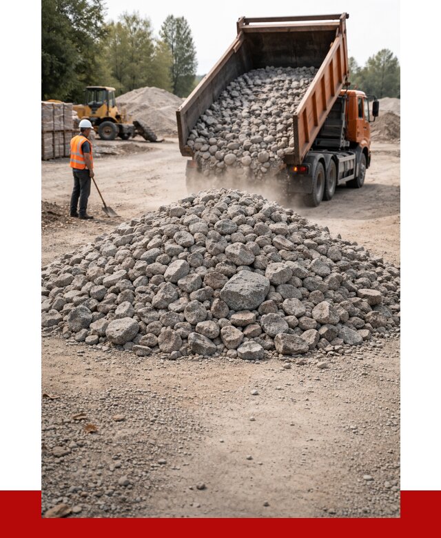 Гранитный щебень фракция 70-150 в Барабинске от 1676 | ПРОНЕРУДБбн