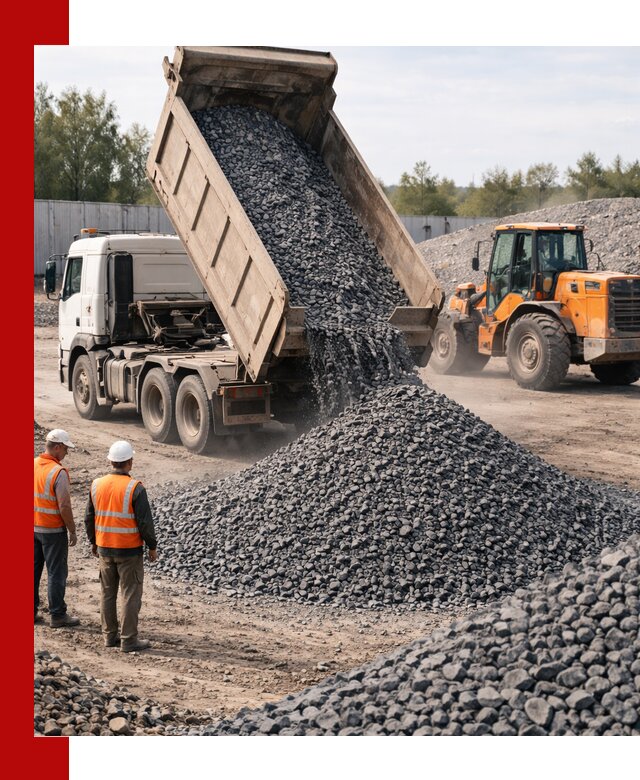 Доставка и продажа щебня габбро-диабаза в Барабинске