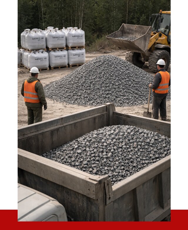 Щебень габбро диабаз 20-40 в Барабинске от 3453 руб. | ПРОНЕРУДБбн