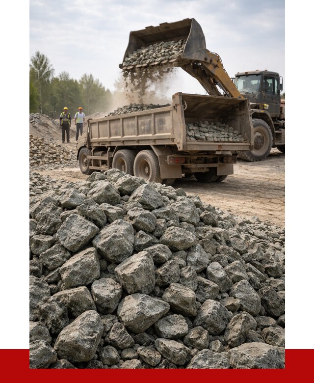 Щебень габбро диабаз фракция 70-150 в Барабинске от 2844 р.|ПРОНЕРУДБбн