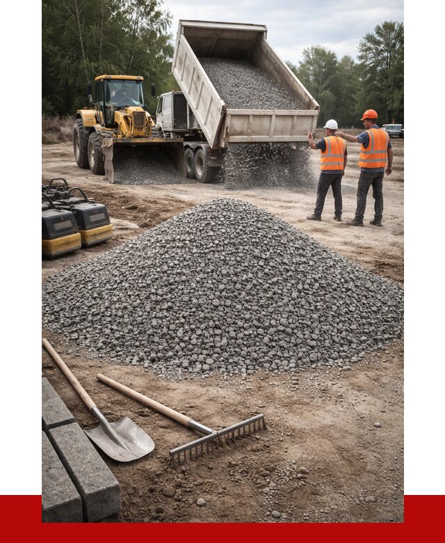 Гравийный щебень купить в Барабинске от 2235 р. ПРОНЕРУДБбн