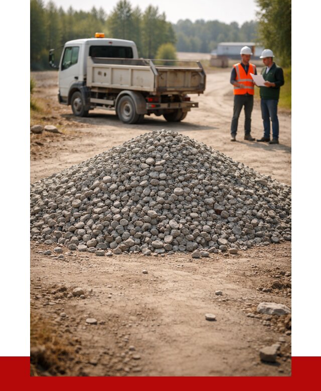 Гравийный щебень фракция 20-40 в Барабинске от 1219 р. | ПРОНЕРУДБбн