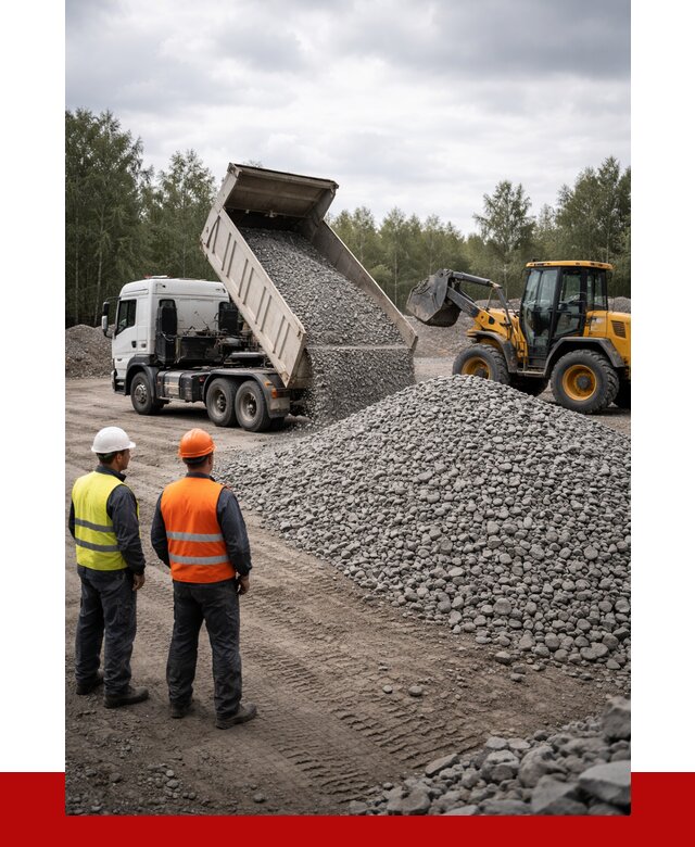 Гравийный щебень фракция 40-70 в Барабинске от 9649р | ПРОНЕРУДБбн