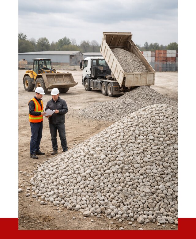 Известняковый щебень в Барабинске от 1422 р. доставка | ПРОНЕРУДБбн