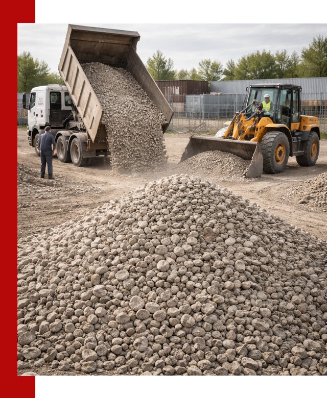 Доломитовый щебень фракции 20–41 с доставкой в Барабинске