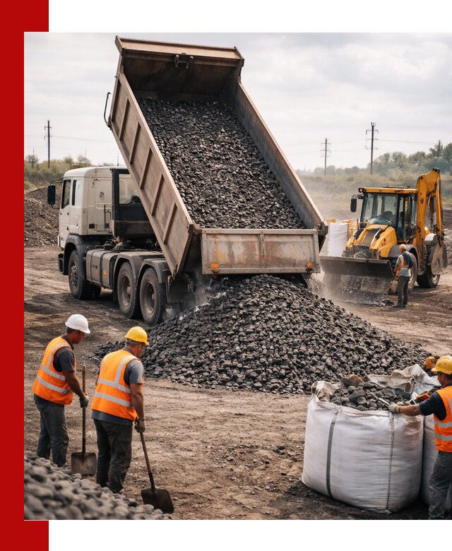 Шлаковый щебень фракция 40-70 с доставкой в Барабинске