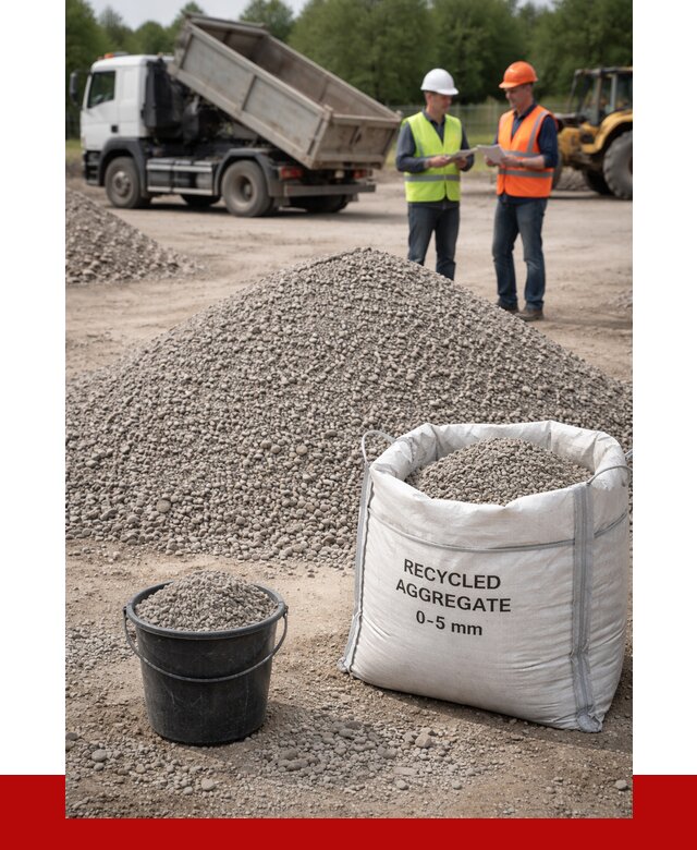 Вторичный щебень фракция 0-5 в Барабинске от 1625 р. ПРОНЕРУДБбн