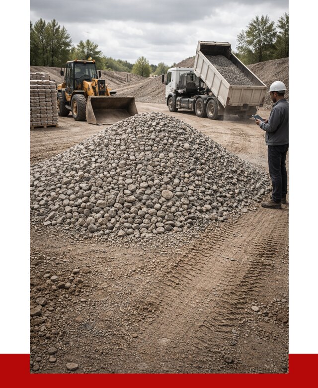 Купить бетонный щебень в Барабинске, от 3250 р. ПРОНЕРУДБбн