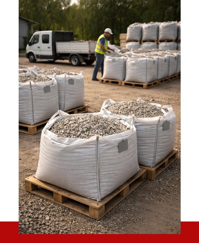 Щебень в мешках с доставкой в Барабинске от 4266 р. | ПРОНЕРУДБбн