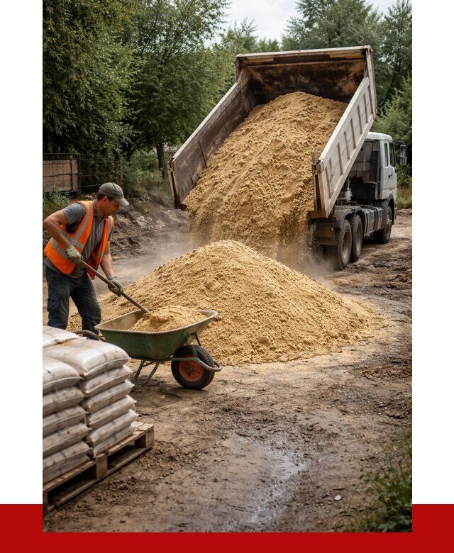 Купить песок с доставкой в Барабинске от 1828 р. | ПРОНЕРУДБбн