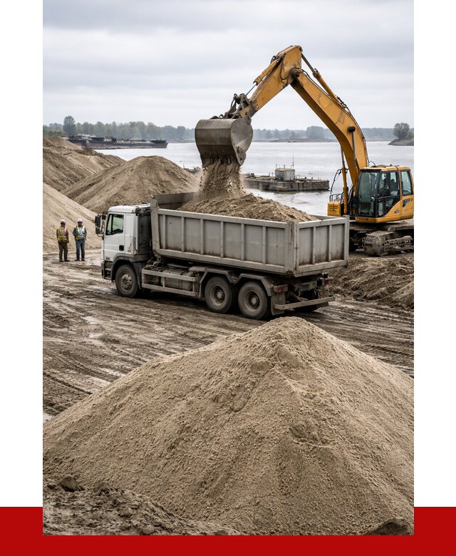 Купить речной песок навалом в Барабинске от 1828 р., ПРОНЕРУДБбн