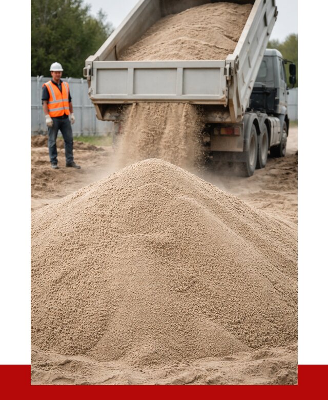Купить сеяный песок с доставкой в Барабинске от 2235 р ПРОНЕРУДБбн