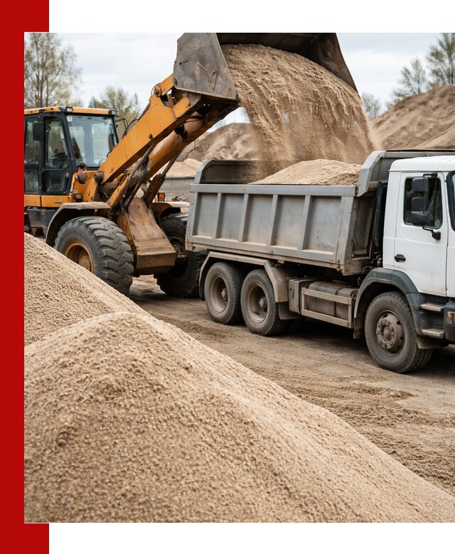 Доставка сеяного песка в Барабинске оптом и в розницу