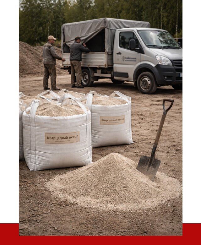 Кварцевый песок для пескоструя в Барабинске от 4571 р. | ПРОНЕРУДБбн