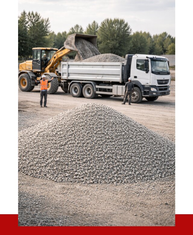 Купить мытый гравий в Барабинске от 3555 р, доставка ПРОНЕРУДБбн