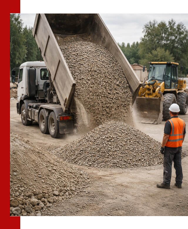 Доставка щпс в Барабинске — щебеночно-песчаная смесь под заборы и дорожки