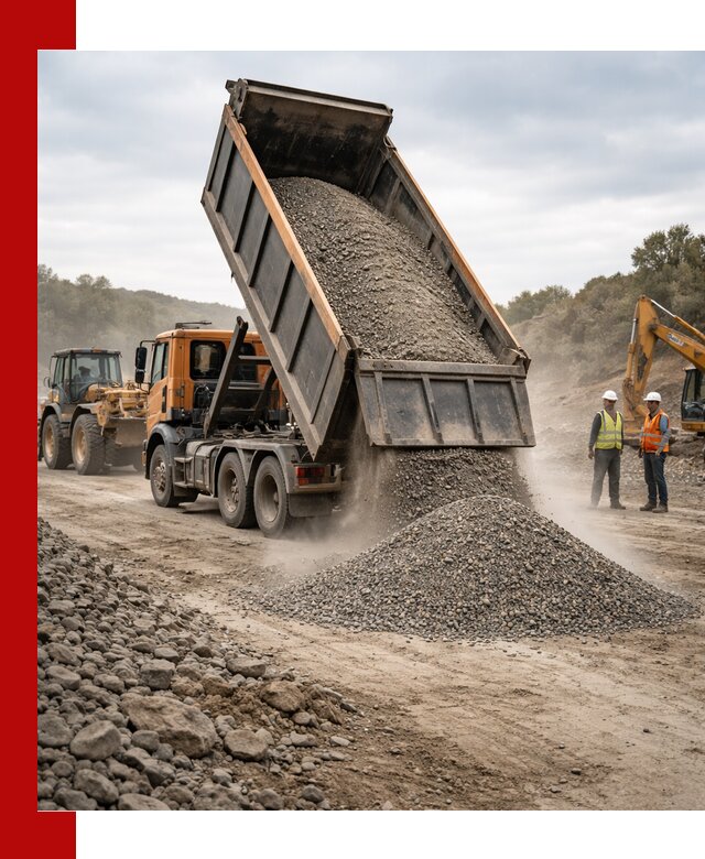 Щебёночно-песчаная смесь ЩПС С1 с доставкой в Барабинске