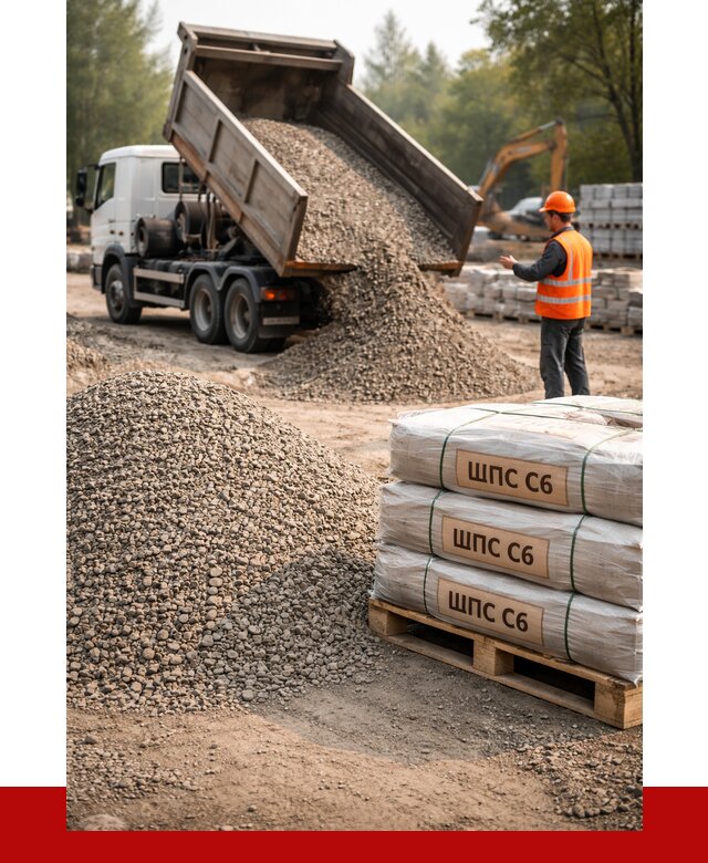 ЩПС С6 в Барабинске с доставкой от 2235 р. за куб | ПРОНЕРУДБбн