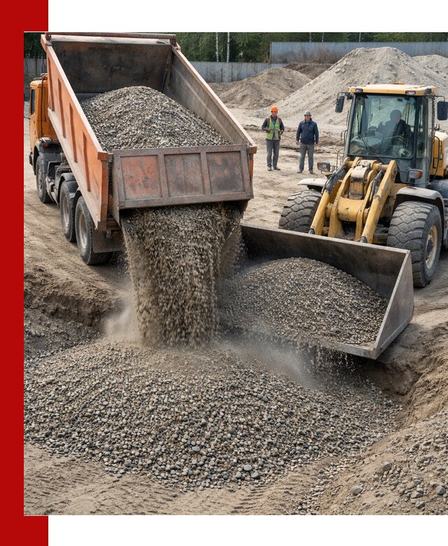 Доставка щпс С9 самосвалами по выгодным тарифам в Барабинске