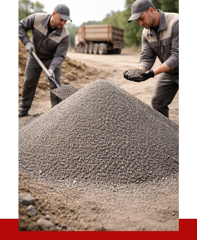 Гранитный отсев 0-10 в Барабинске от 2235 р. с доставкой | ПРОНЕРУДБбн