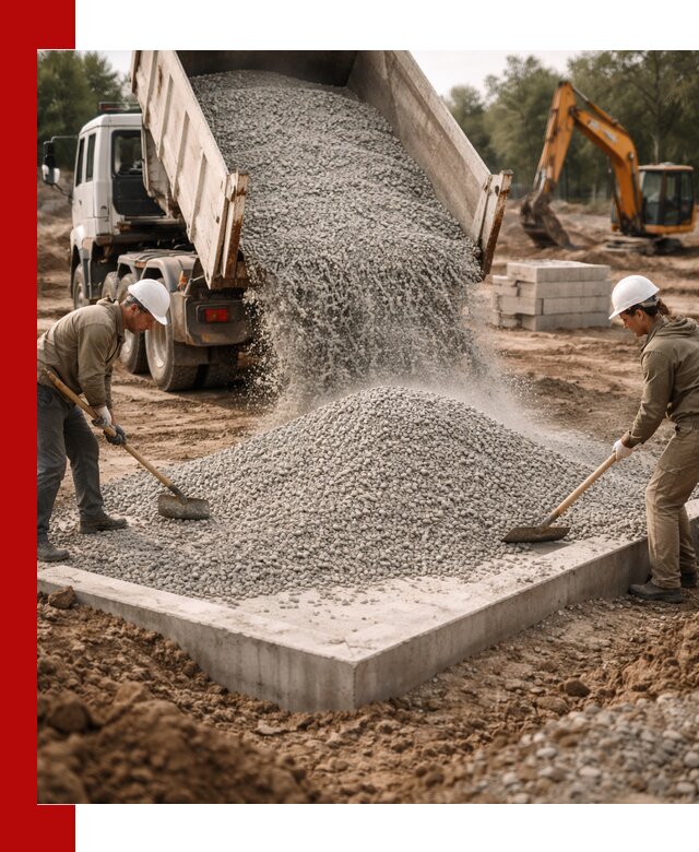 Доставка и продажа отсева для бетона в Барабинске