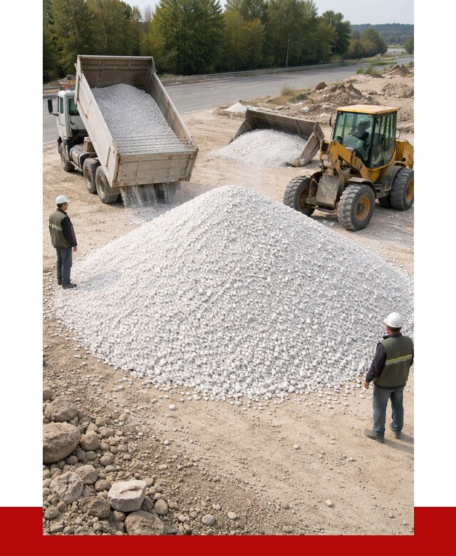 Белая мраморная крошка в Барабинске от 4266 р. с доставкой | ПРОНЕРУДБбн