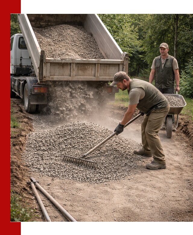 Каменная крошка для дорожек с доставкой в Барабинске