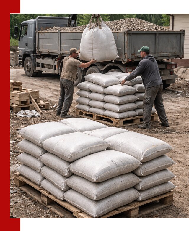 Керамзит в мешках с доставкой в Барабинске от компании-поставщика