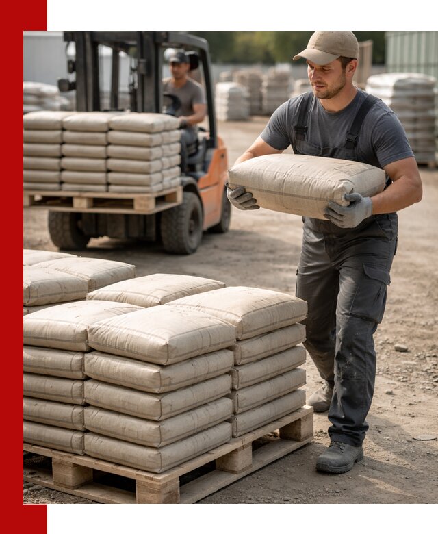 Доставка цемента в мешках оптом и в розницу в Барабинске