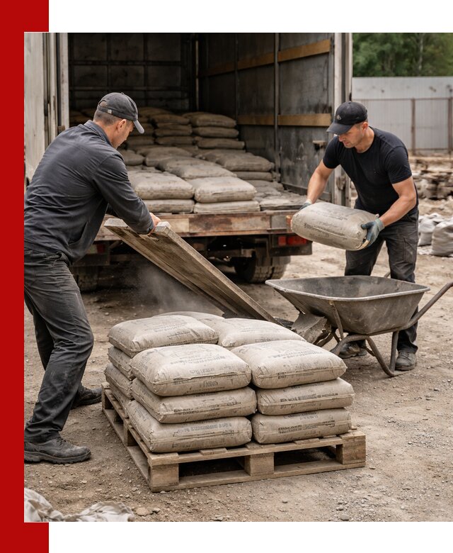 Пескобетон М300 с доставкой в Барабинске по выгодной цене