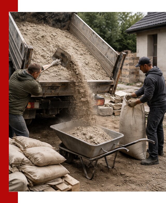 Качественная сухая смесь для кладки с доставкой в Барабинске