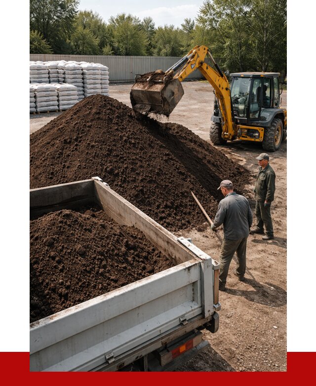Растительный грунт с доставкой в Барабинске от 3250 р. | ПРОНЕРУДБбн