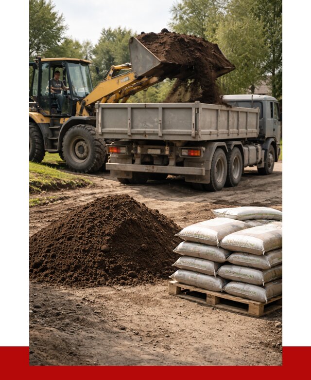 Почвогрунт в Барабинске с доставкой от 3250 р. за куб | ПРОНЕРУДБбн