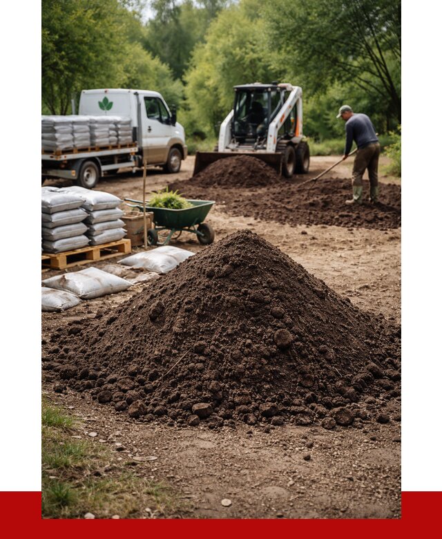 Грунт для озеленения с доставкой в Барабинске от 1828 р. | ПРОНЕРУДБбн