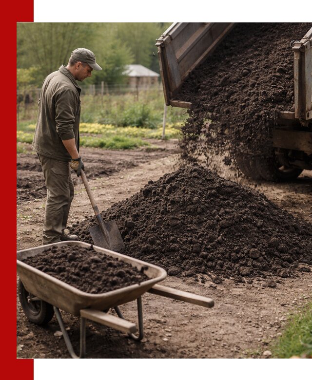 Доставка качественной земли для огорода в Барабинске
