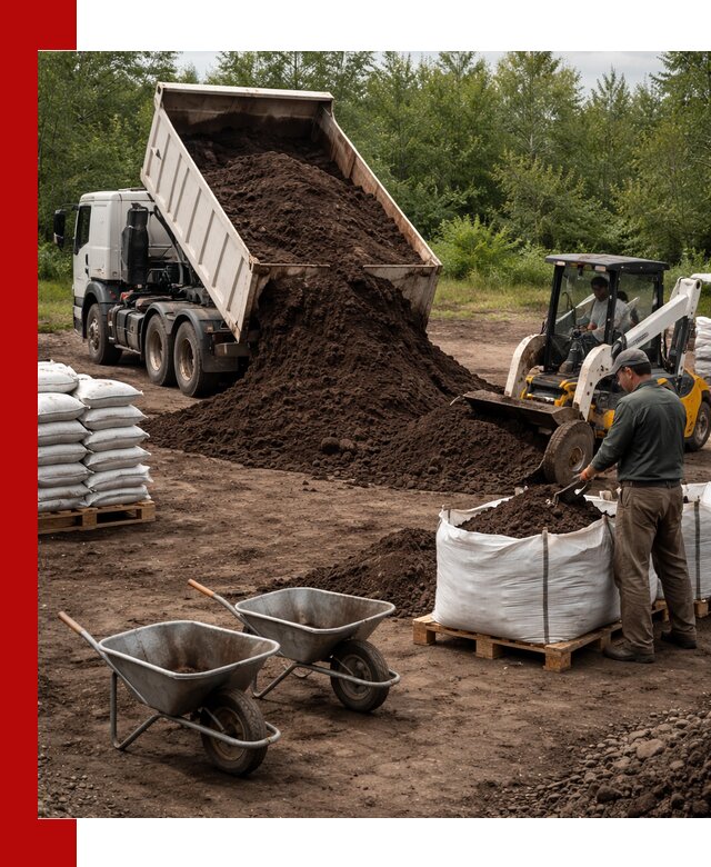 Доставка и продажа торфогрунта в Барабинске оптом и в розницу