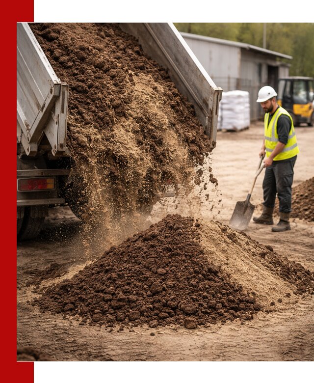 Доставка торфо-песчаной смеси в Барабинске для строительства и озеленения