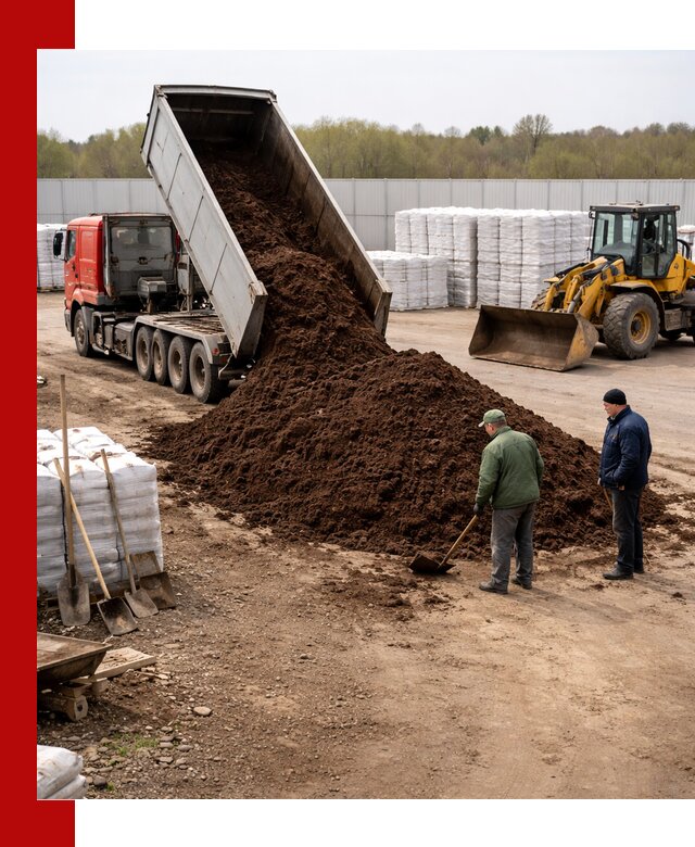 Доставка торфяных смесей оптом и в розницу в Барабинске
