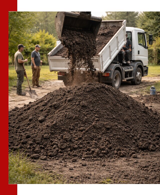 Доставка и продажа чернозема в Барабинске оптом и в розницу