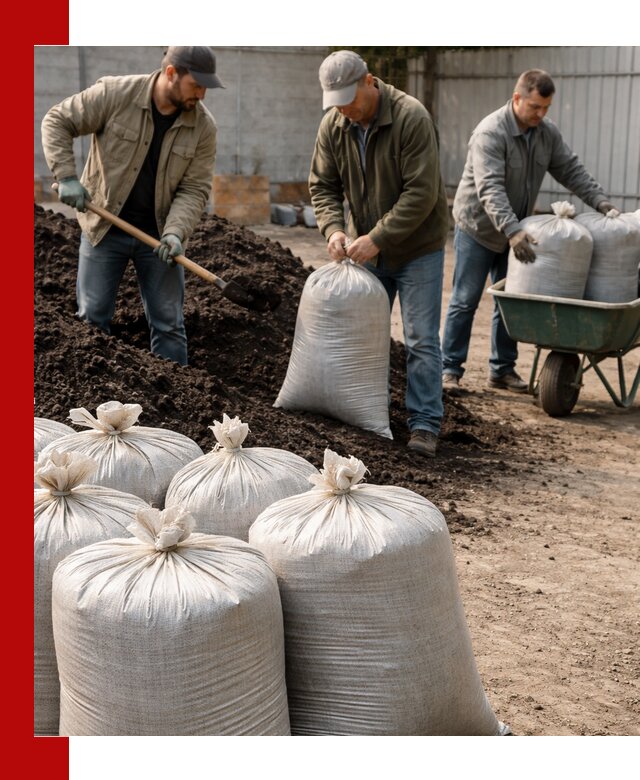 Купить чернозем в мешках с доставкой в Барабинске