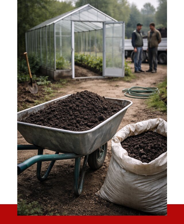 Чернозем для теплицы в Барабинске с доставкой от 1524 р. | ПРОНЕРУДБбн