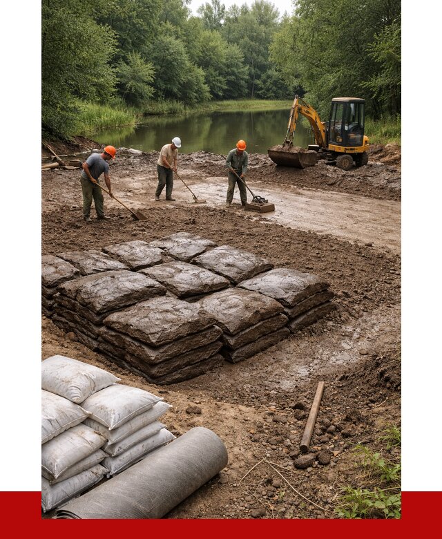 Купить глину для пруда в Барабинске от 4571 р. с доставкой | ПРОНЕРУДБбн