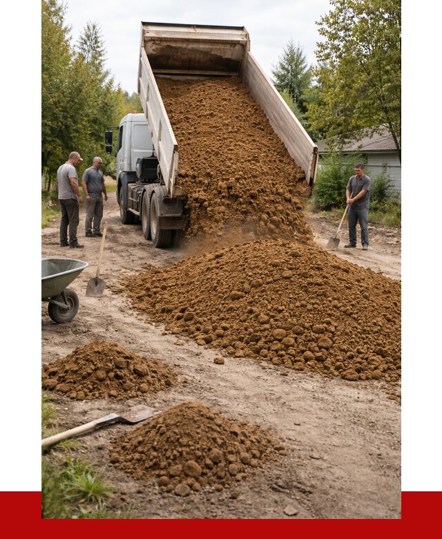 Купить суглинок с доставкой в Барабинске от 2539 р. за куб | ПРОНЕРУДБбн