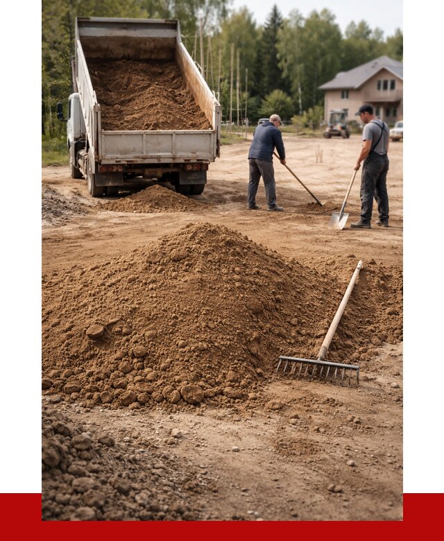 Суглинок для планировки в Барабинске с доставкой от 4266 р. | ПРОНЕРУДБбн