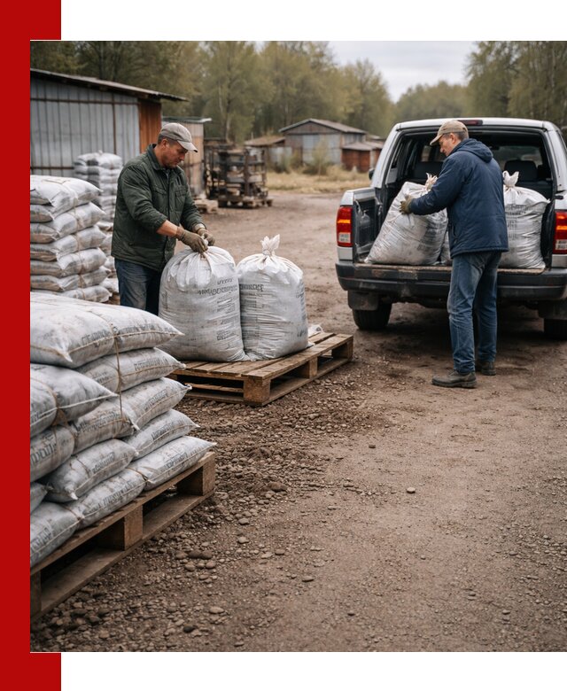 Купить конский навоз в мешках с доставкой в Барабинске