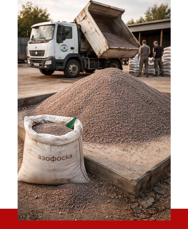 Купить азофоска в Барабинске с доставкой от 1219 р. за куб | ПРОНЕРУДБбн