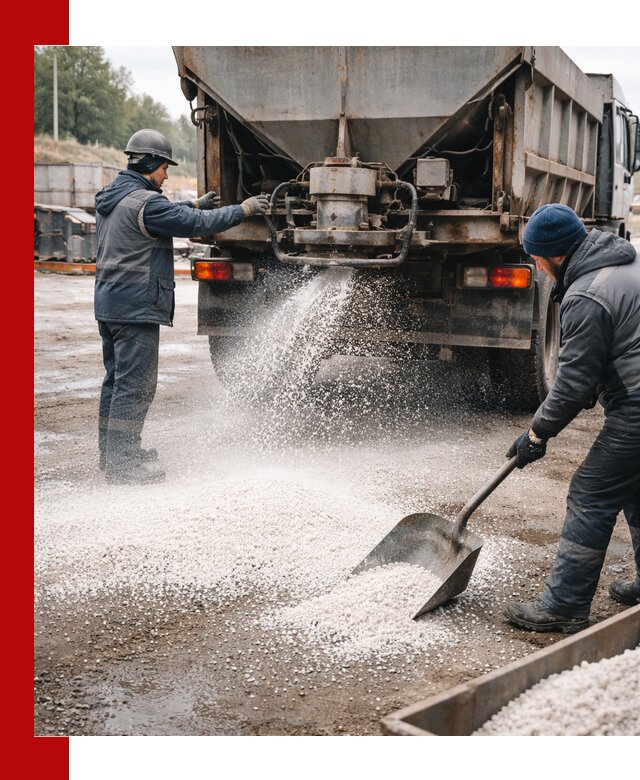 Доставка и продажа хлористого кальция в Барабинске